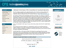 Tablet Screenshot of functionalglycomics.org